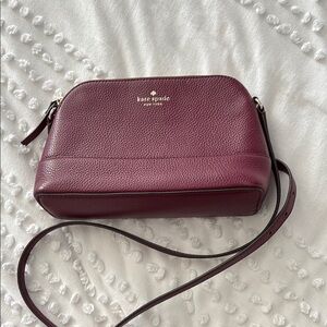 Kate Spade Burgundy Crossbody Bag